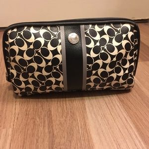 Coach makeup bag
